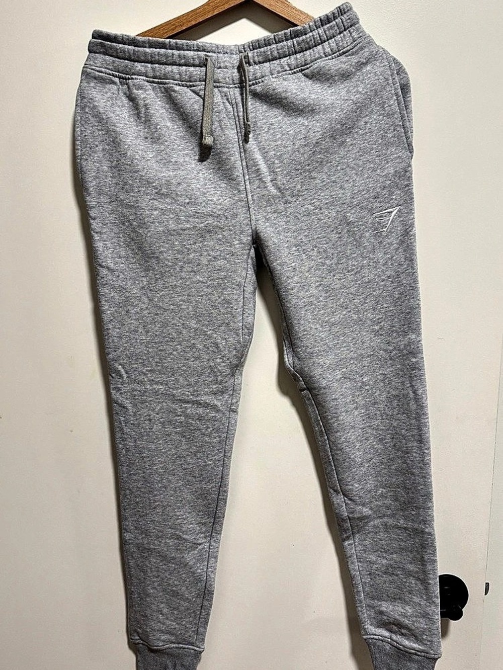 Gymshark Crest Joggers Gray Sweatpants